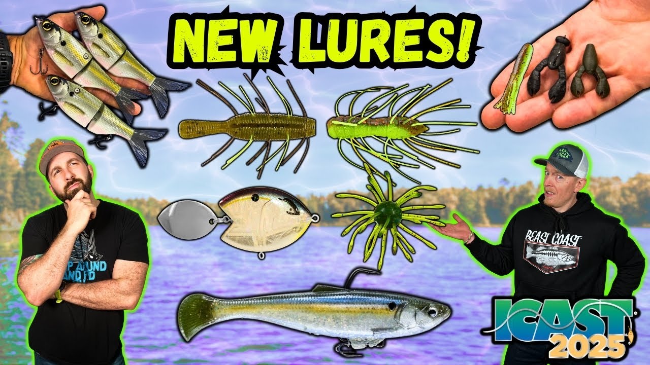 The BEST NEW Bass Fishing Lures Of 2025!