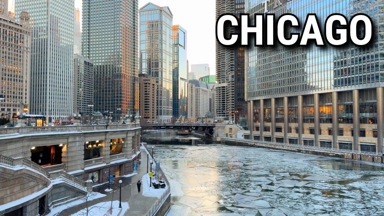 Chicago Winter Walk 🥶 River North Neighborhood Walking Tour On Thursday | January 29, 2026 | 4K
