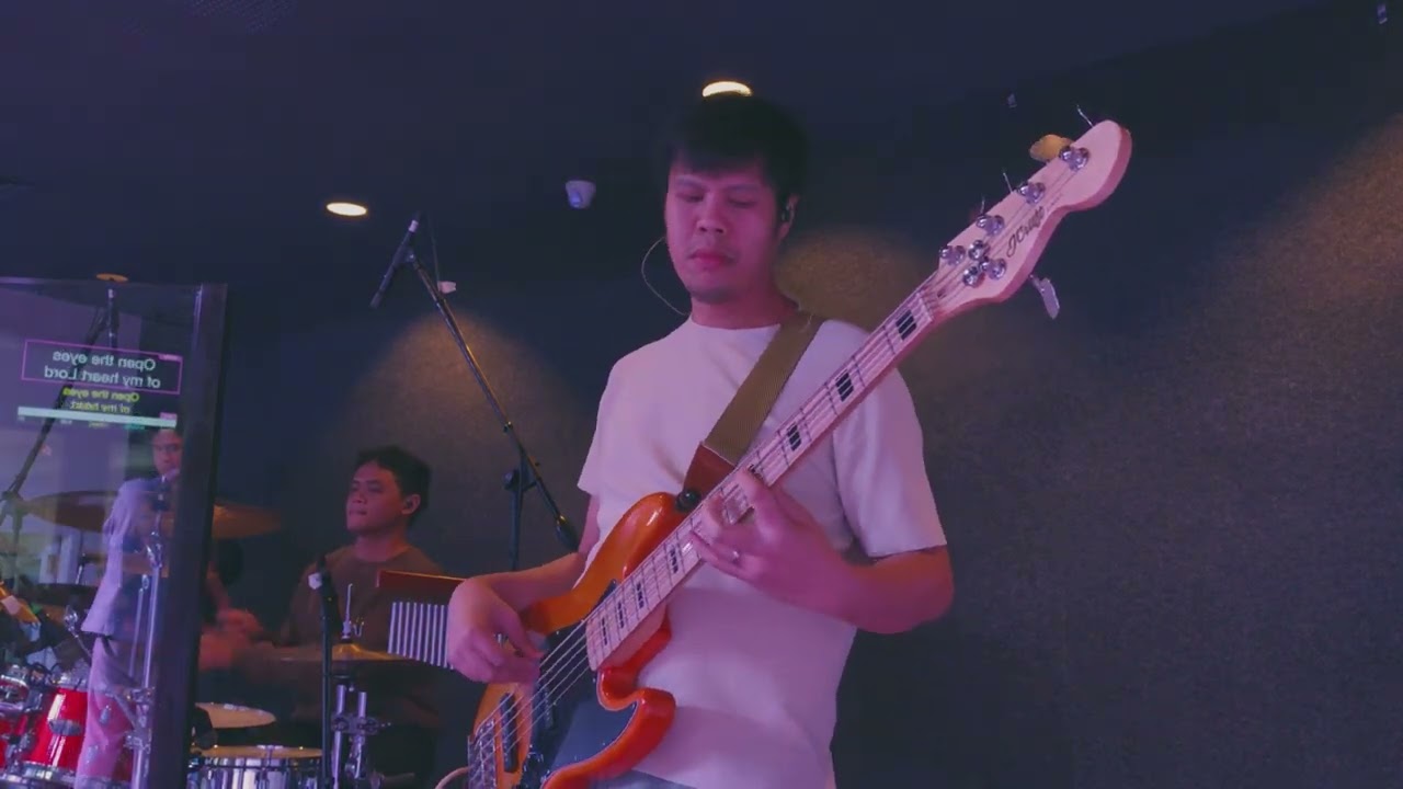 Ancient of Days/Open the Eyes of My Heart | (Bass X Drum Cam) feat. NZ