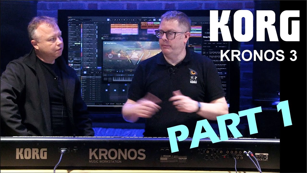 The Korg Kronos 3 Demo Part 1 | Luke Edwards & Tony White