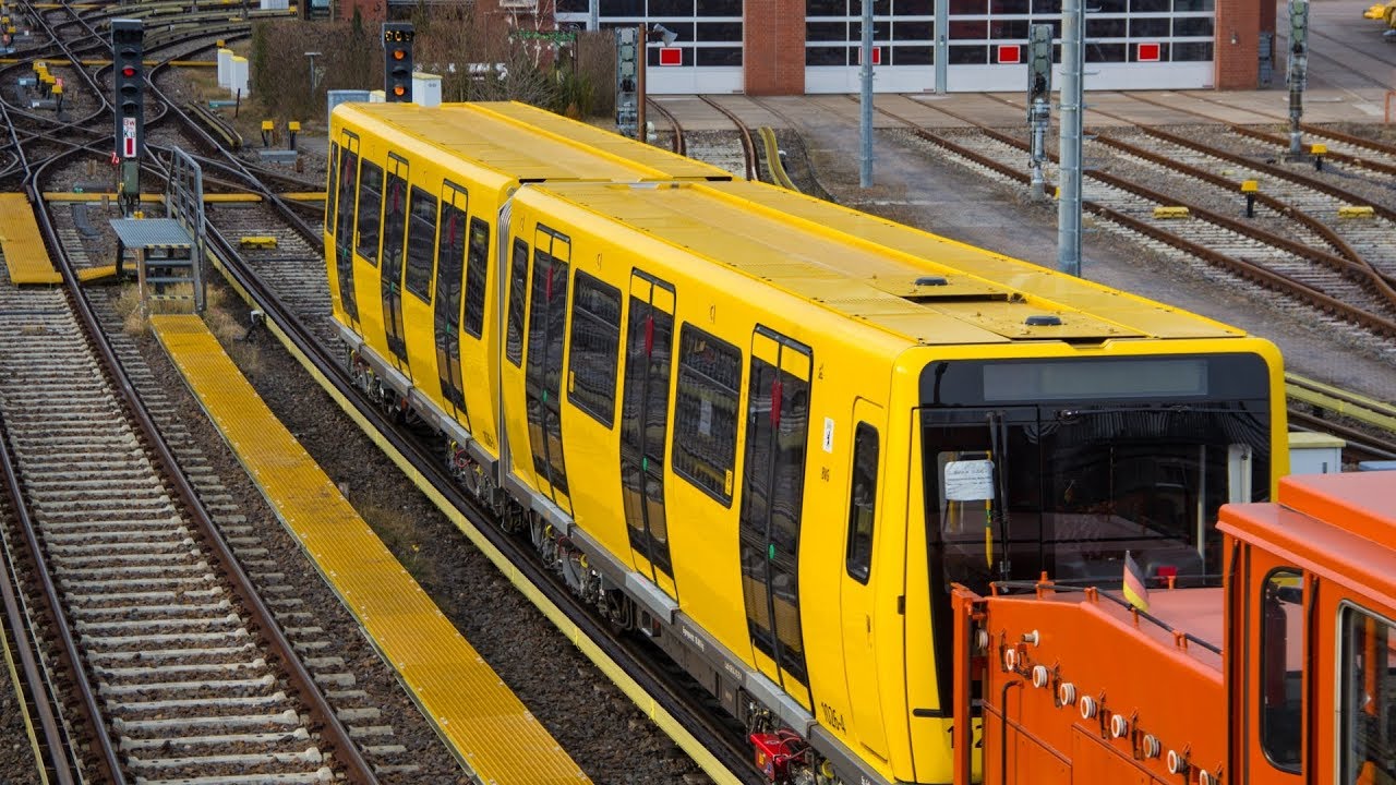 U-Bahn Berlin - IK15-Einheit 1026 ist zurück [4K]