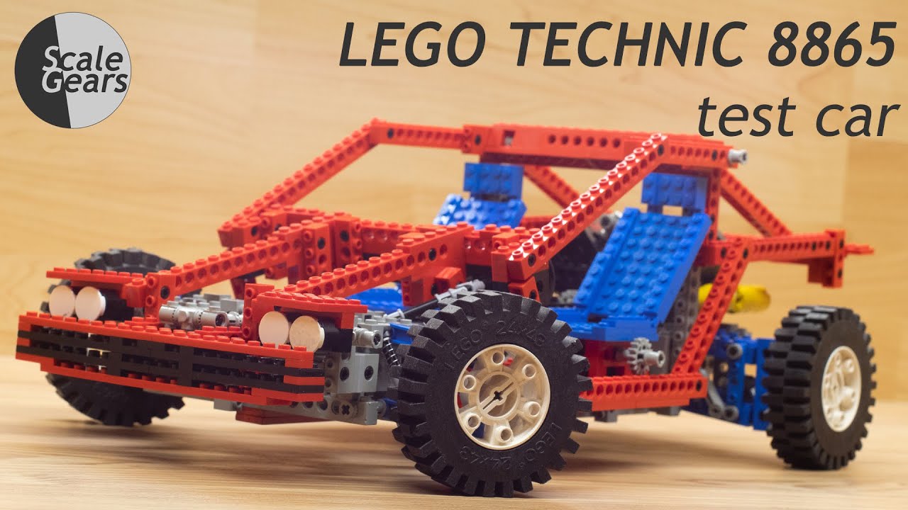 Scale Gears: LEGO Technic 8865 - Test Car (1988)