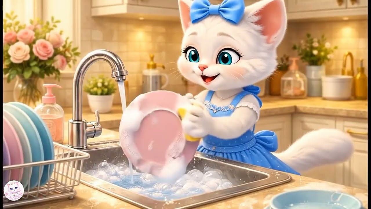 Cute Kitten’s First Makeup Adventure 😻💄 | Meow Fashion Show – Part 12#CatStory #CatLovers