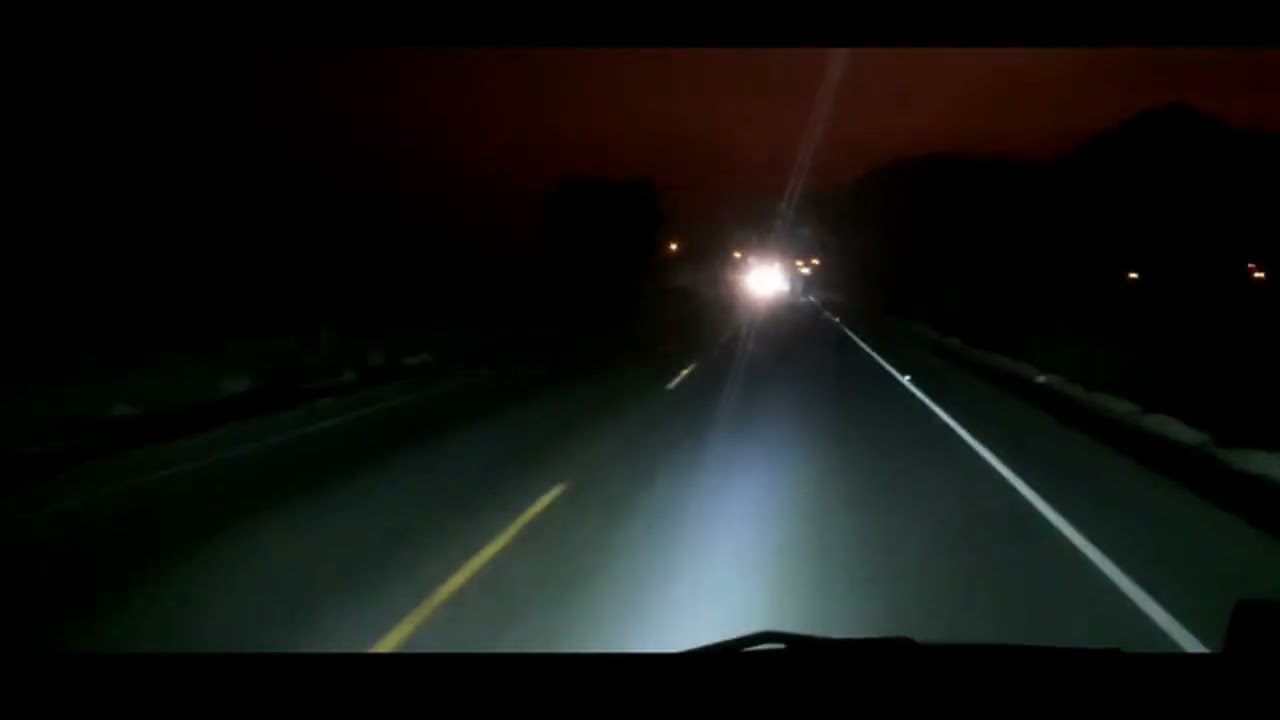 CARRETERA A CANTA    1er VIAJE DE REGRESO A COMAS DE NOCHE   MARZO 2021