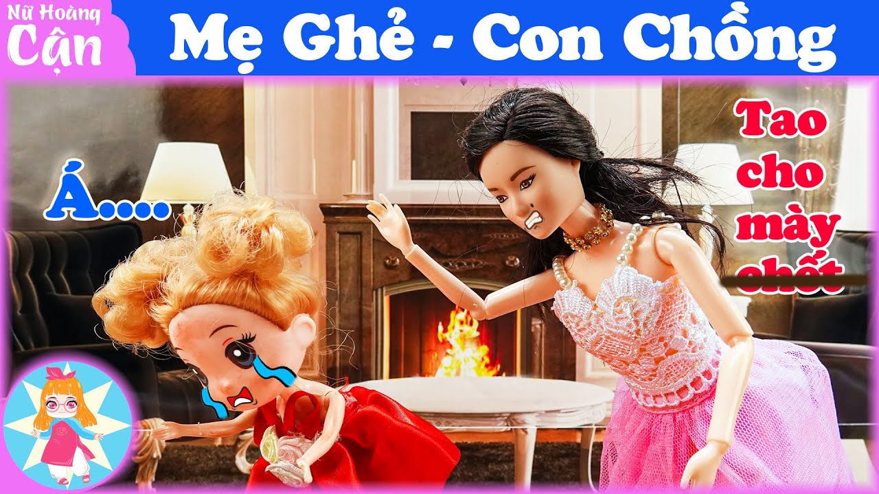 Câu Chuyện Búp Bê Chibi - Con chồng và mẹ ghẻ  - Barbie  & Chibi