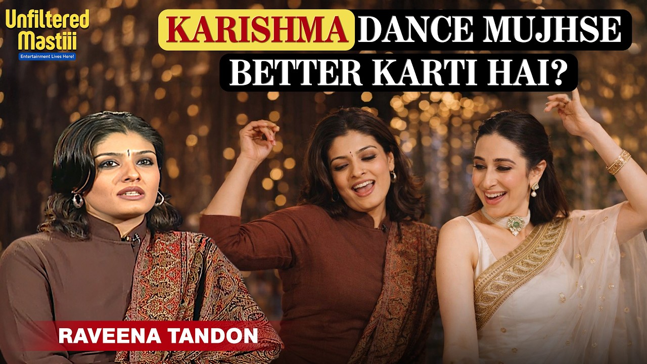 Karishma Dance Mujhse Better Karti Hai? 😲 | Raveena Funny Moment @unfilteredmastiii_official