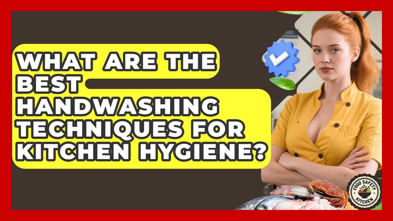 What Are The Best Handwashing Techniques For Kitchen Hygiene? - Food Safety Kitchen