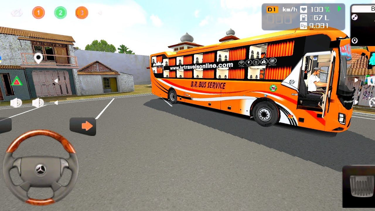 Indian Real 🛣️✅ Volvo sleeper Bus driving Night 🌃 mod mountain 🏔️ highway road map - Android game 