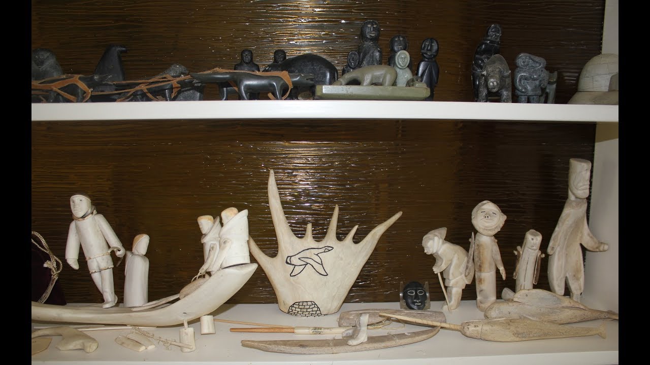Inuit Eskimo Carvings Huge Vintage Collection 1960s Canada Soapstone