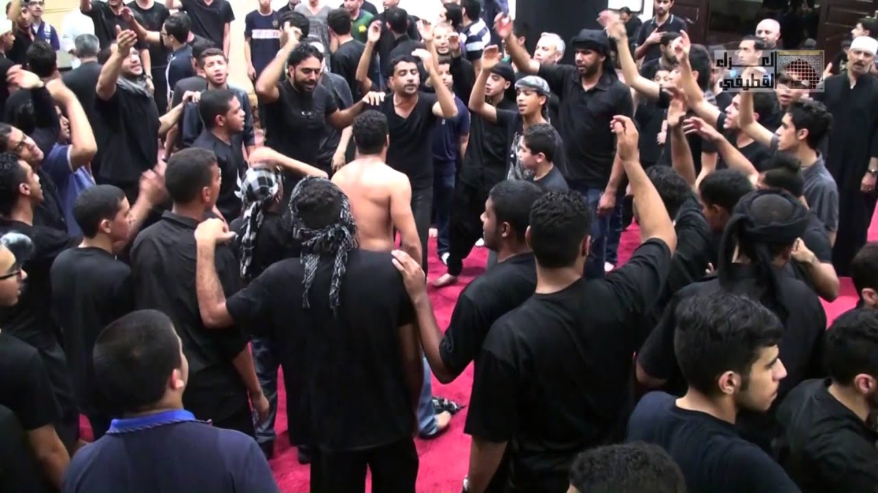 العزاء القطيفي عزاء سيد الشهداء ع في حسينية النهاش الليلة الثامنة من محرم الحرام 1436 هـ