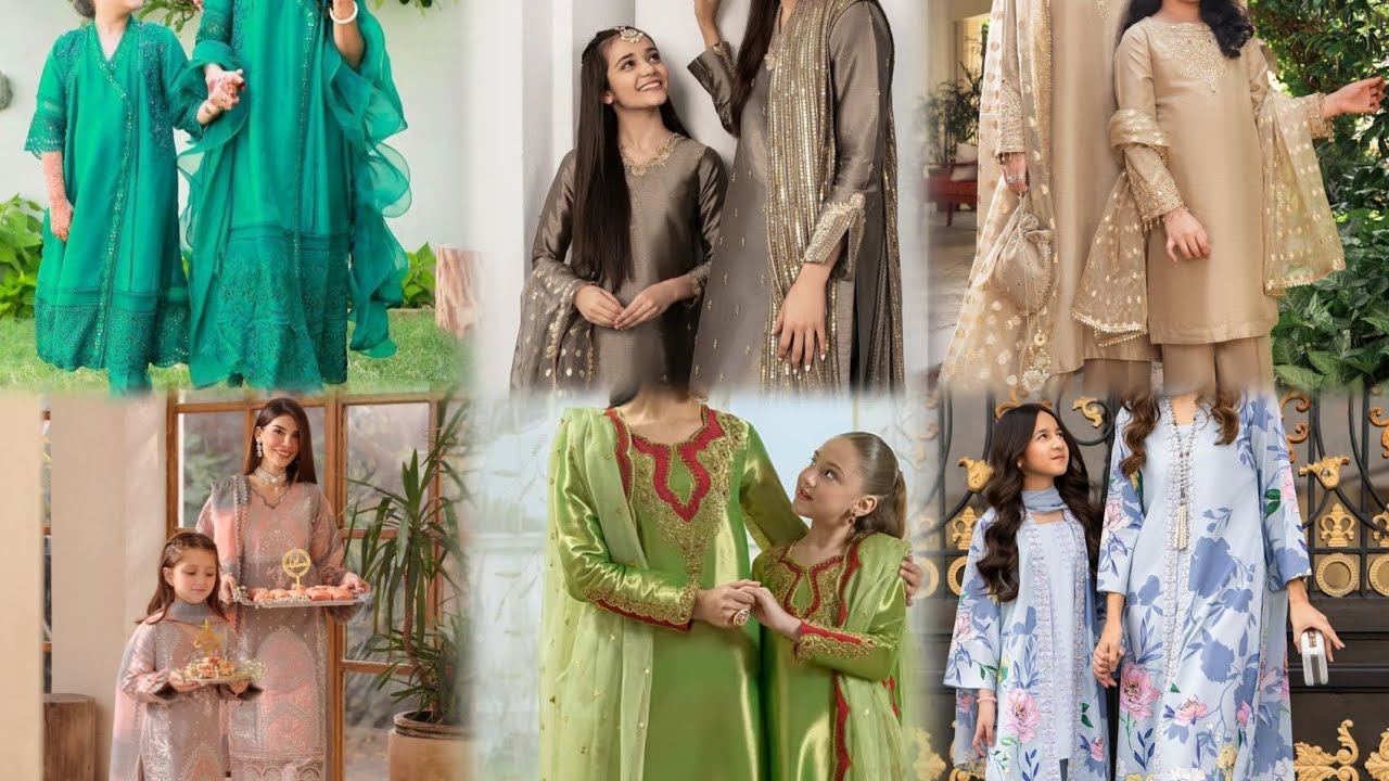 Mom and Daughter Matching Dresses 2026 | Latest Family Outfit Ideas
