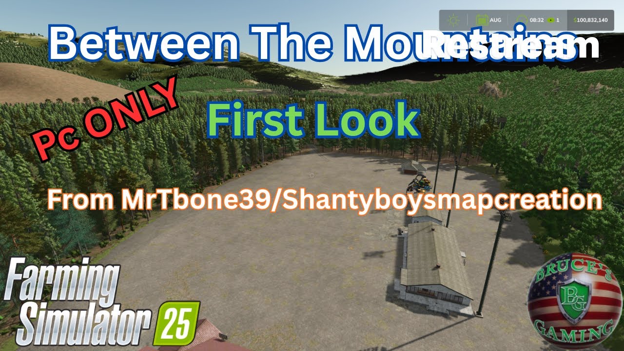 FS25 Between the Mountains map|First Look from 