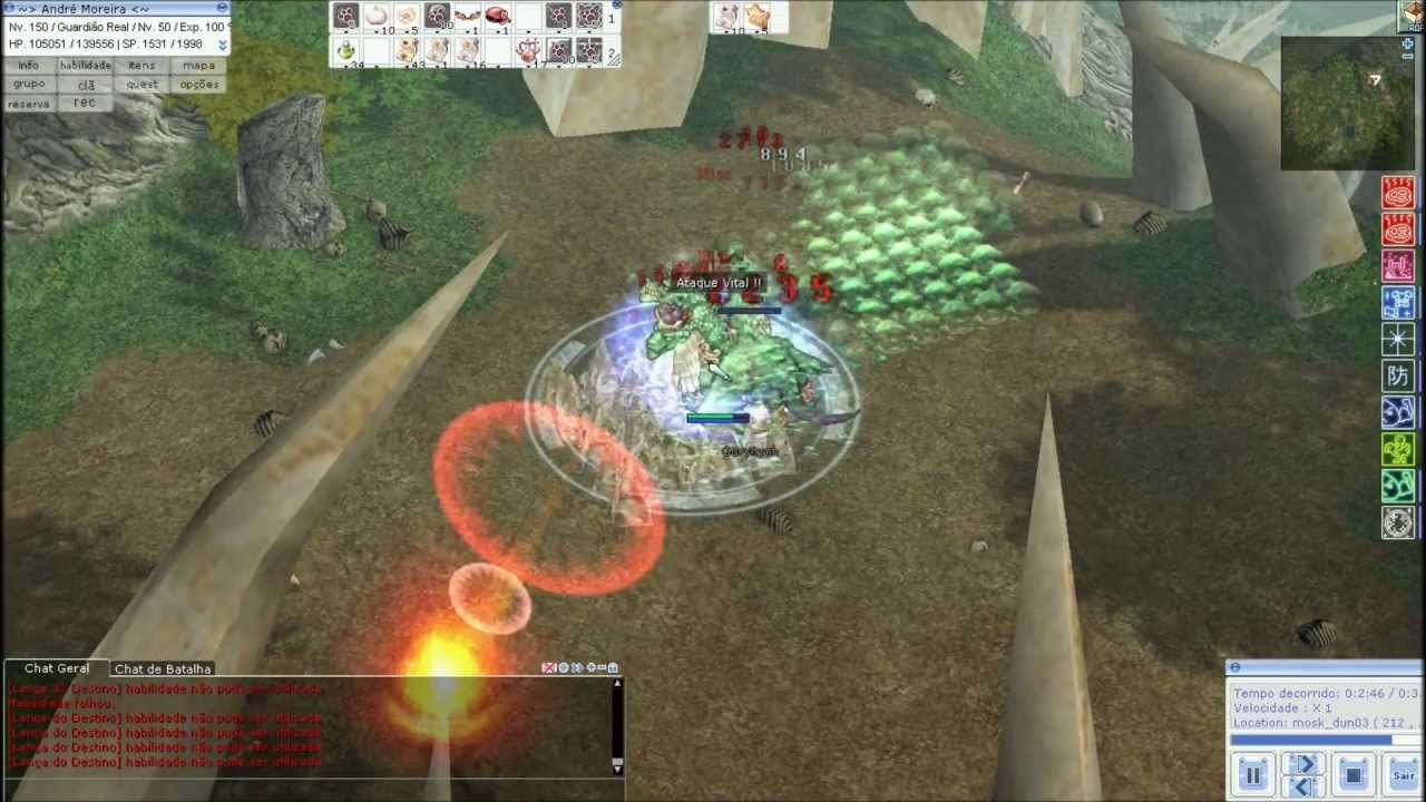 Ragnarok Online: Guardi&atilde;o Real x Gorynych @bRO Thor