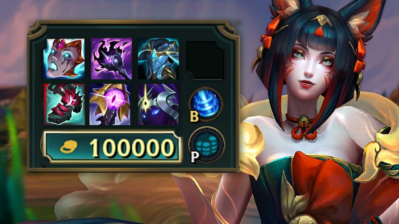 Rank 1 Ahri With 6 Items (Full Build)