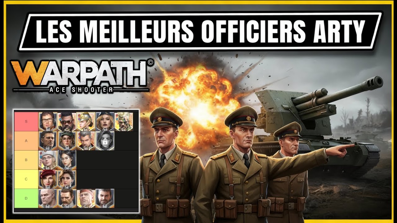 guide les meilleurs officiers d'artillerie sur Warpath !!!