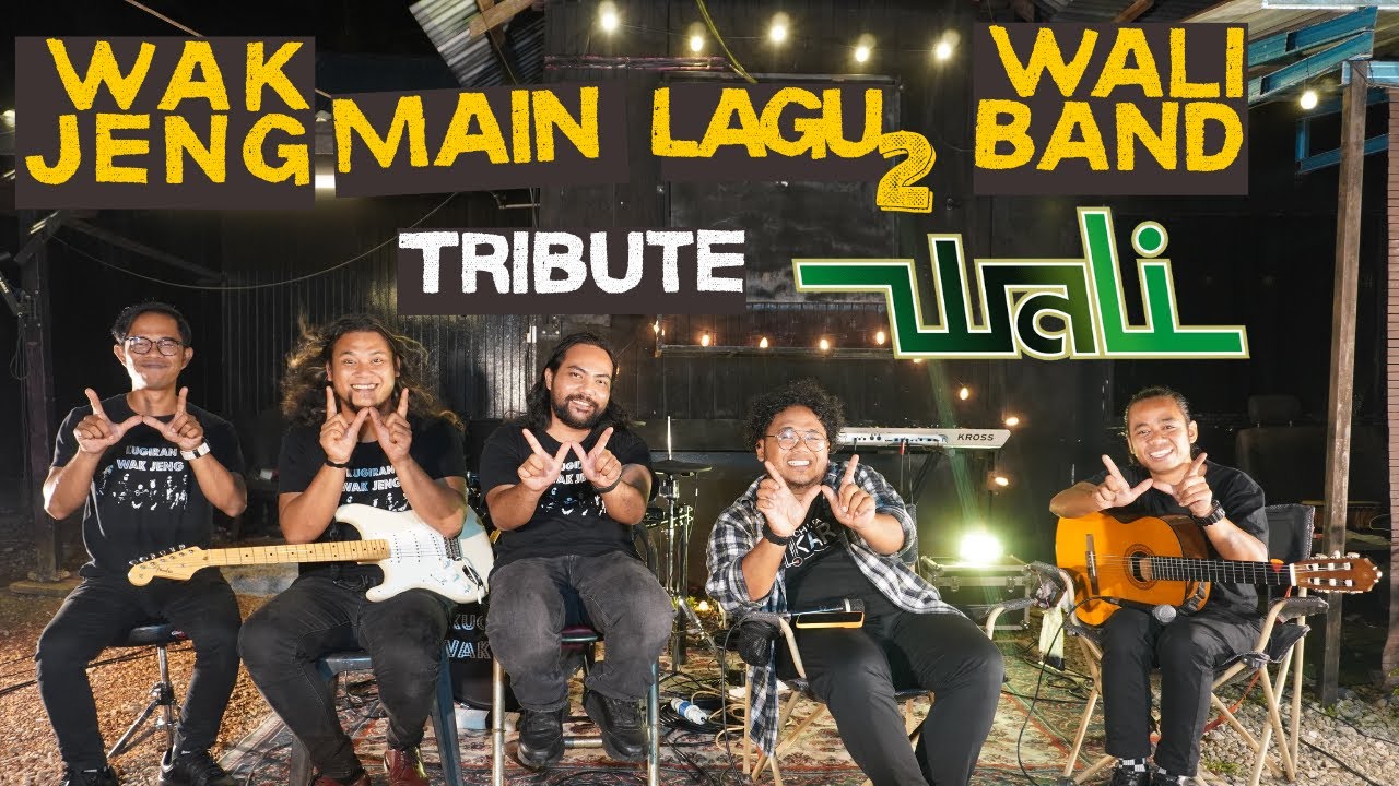 Wak Jeng Ngobrol Show - Wak Main Lagu2 Wali Band - Memang Asik!!
