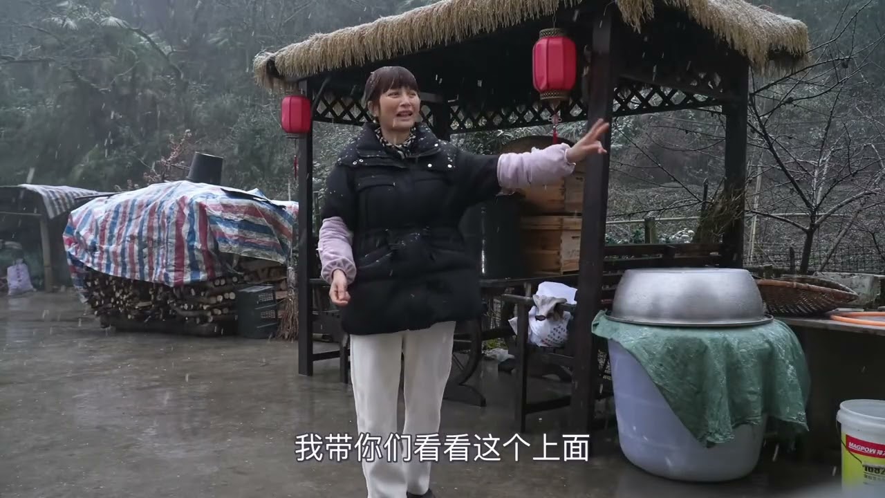 终于等到下雪了，今年阿英家看的第一场雪，真的太美了 #重庆下雪#大雪#雪景#看看你们手机里的大自然 #记录身边美景