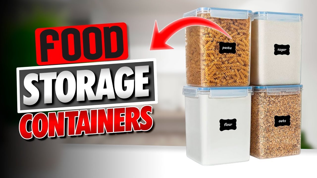 Top 5 Best Airtight Food Storage Containers in 2025 | Keep Food Fresh Longer!