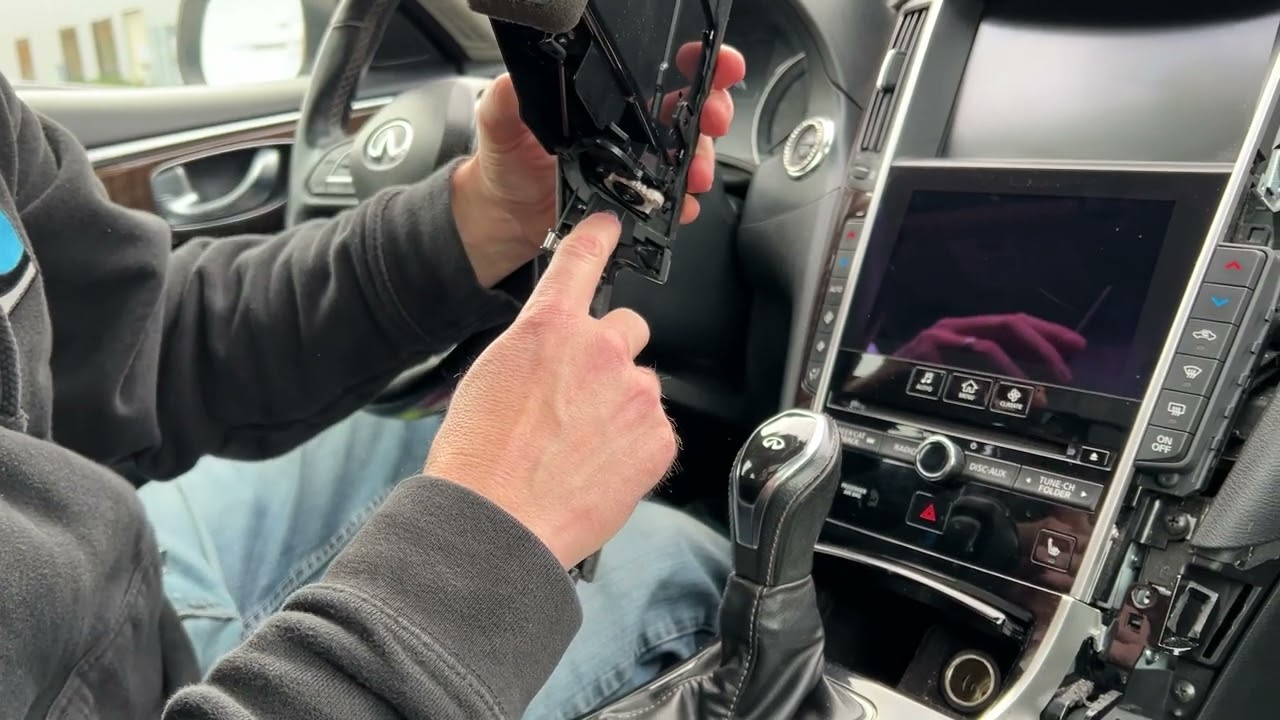 Infiniti Q50 Direct Fit Phone Mount Installation (2014-2018)