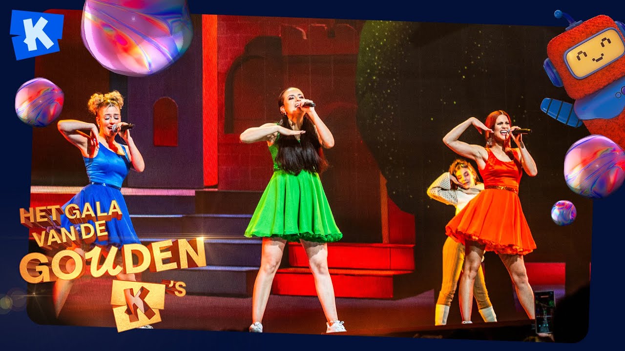 ✨ K3 met 'Toveren' betoverde het Gala van de Gouden K's ✨