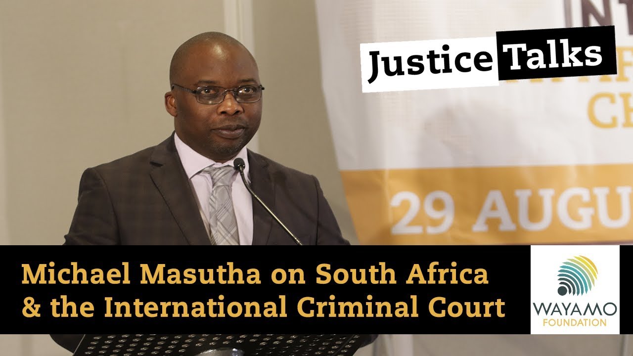 Justice Talks - Michael Masutha
