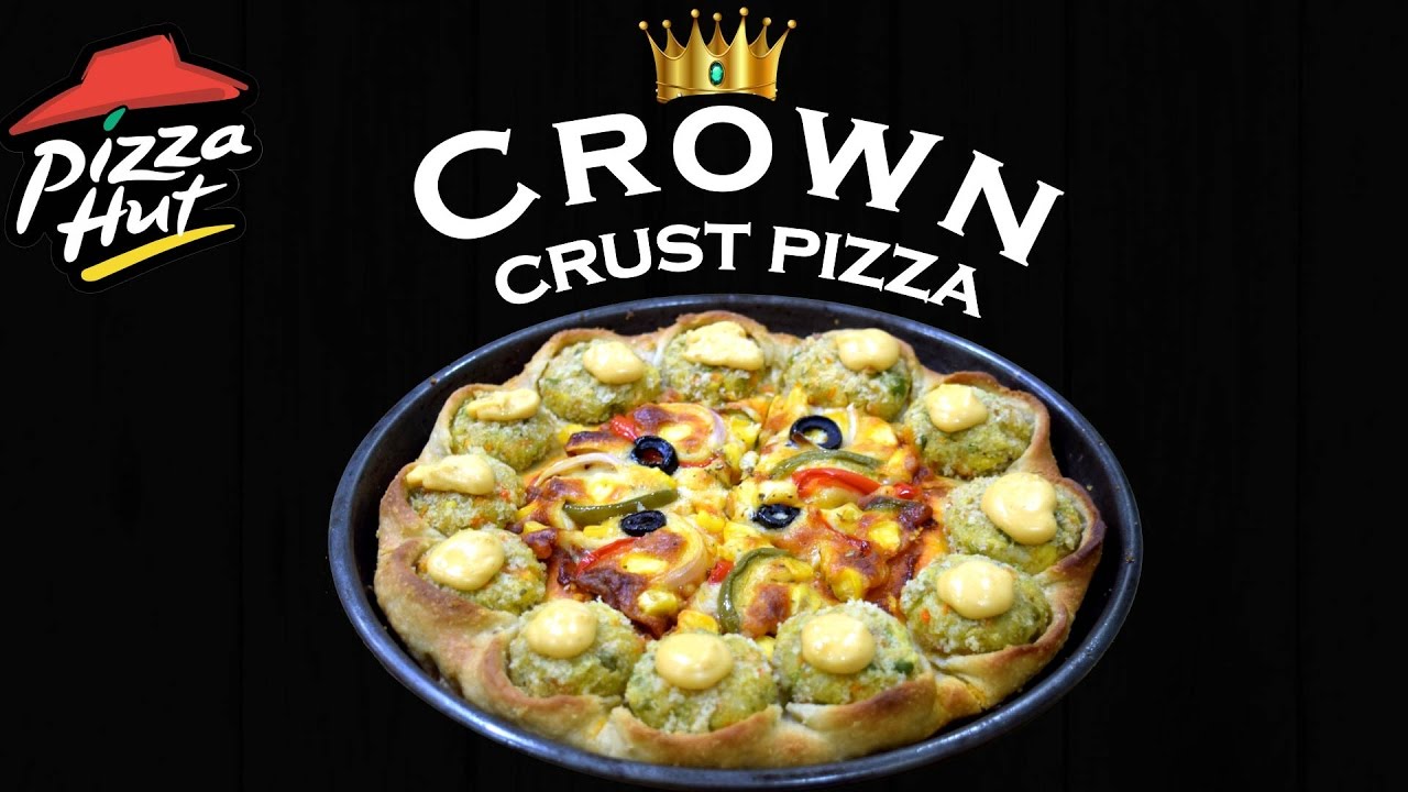 Make veg Crown Crust Pizza like Pizza Hut at home| Veg Kebab Crown Pizza| Simply yummylicious