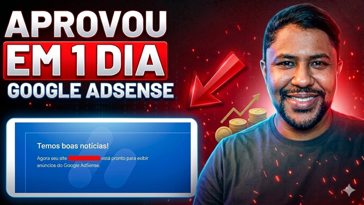 APROVEI MEU BLOG NO ADSENSE EM APENAS 1 DIA! VEJA COMO
