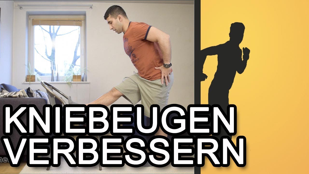 Kniebeugen verbessern durch Beinbeuger Dehnung