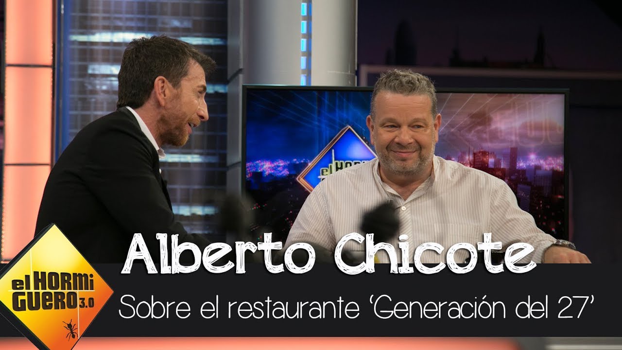 Chicote explica la oportunidad que decidió dar al dueño de 'Generación del 27' - El Hormiguero 3.0