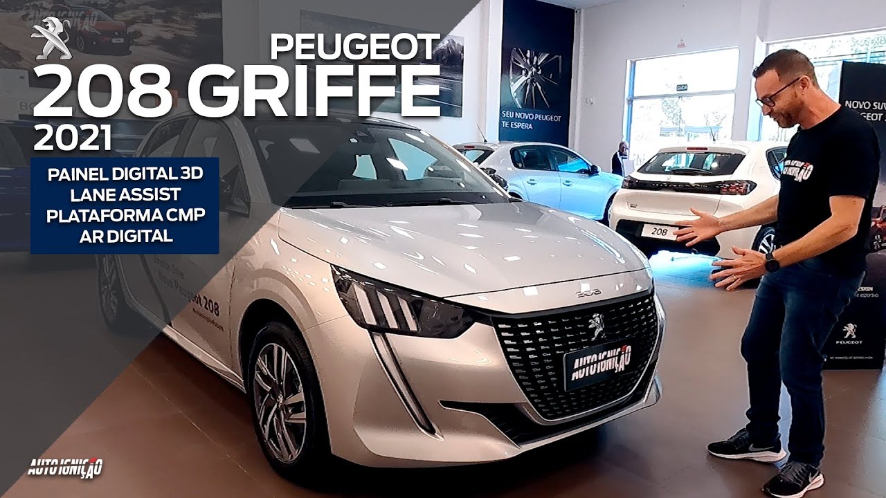NOVO PEUGEOT 208 GRIFFE 2021 AVALIAÇÃO COMPLETA