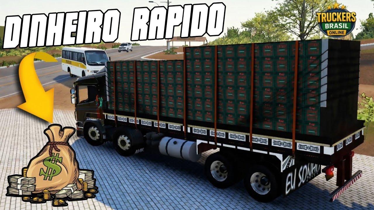 TRUCKERS BRASIL ONLINE 🚨 COMO EU FAÇO PARA GANHAR DINHEIRO RÁPIDO 