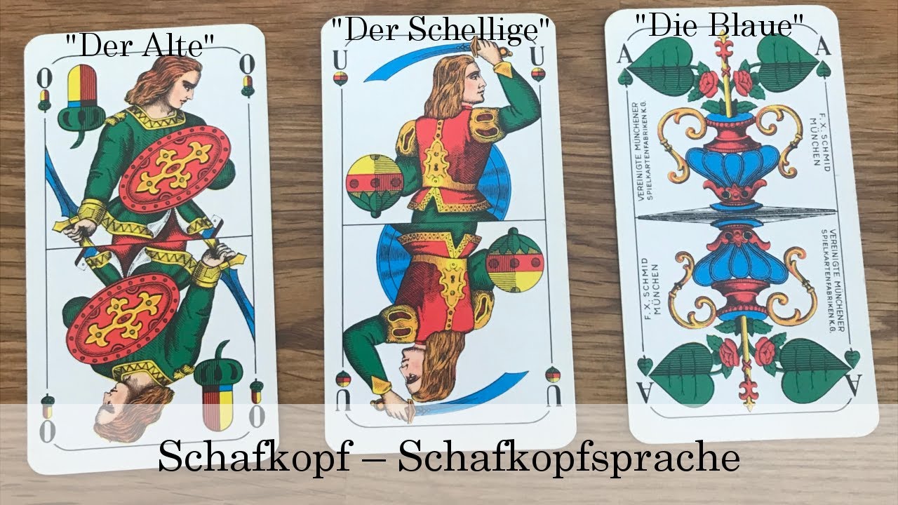 Schafkopf lernen - Schafkopfsprache