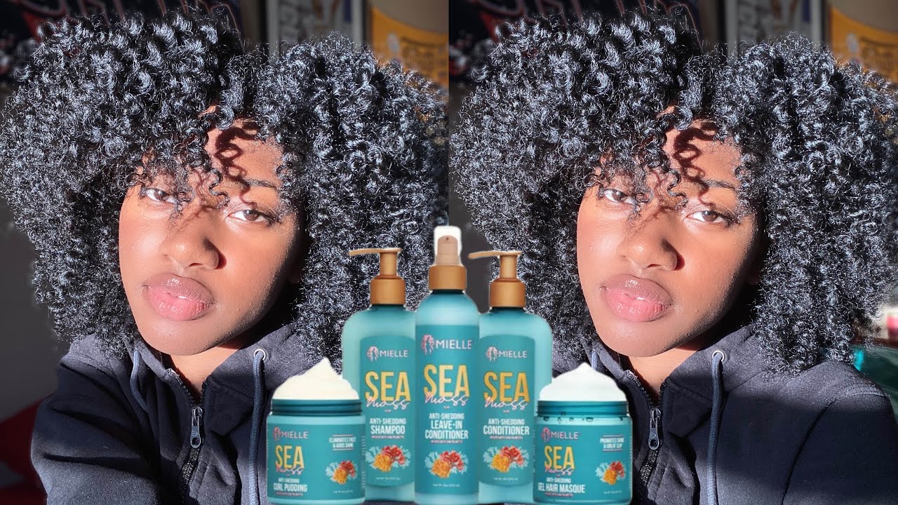 Twist Out Using Mielle Organics  *NEW* SEA MOSS Collection | Review + Demo