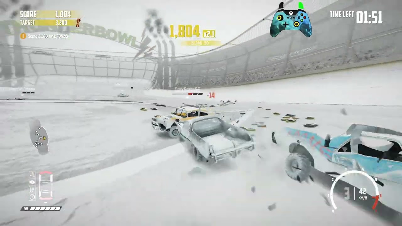 Wreckfest 26.01.21 El Matador Score Streak - Thunderbowl Demolition Arena