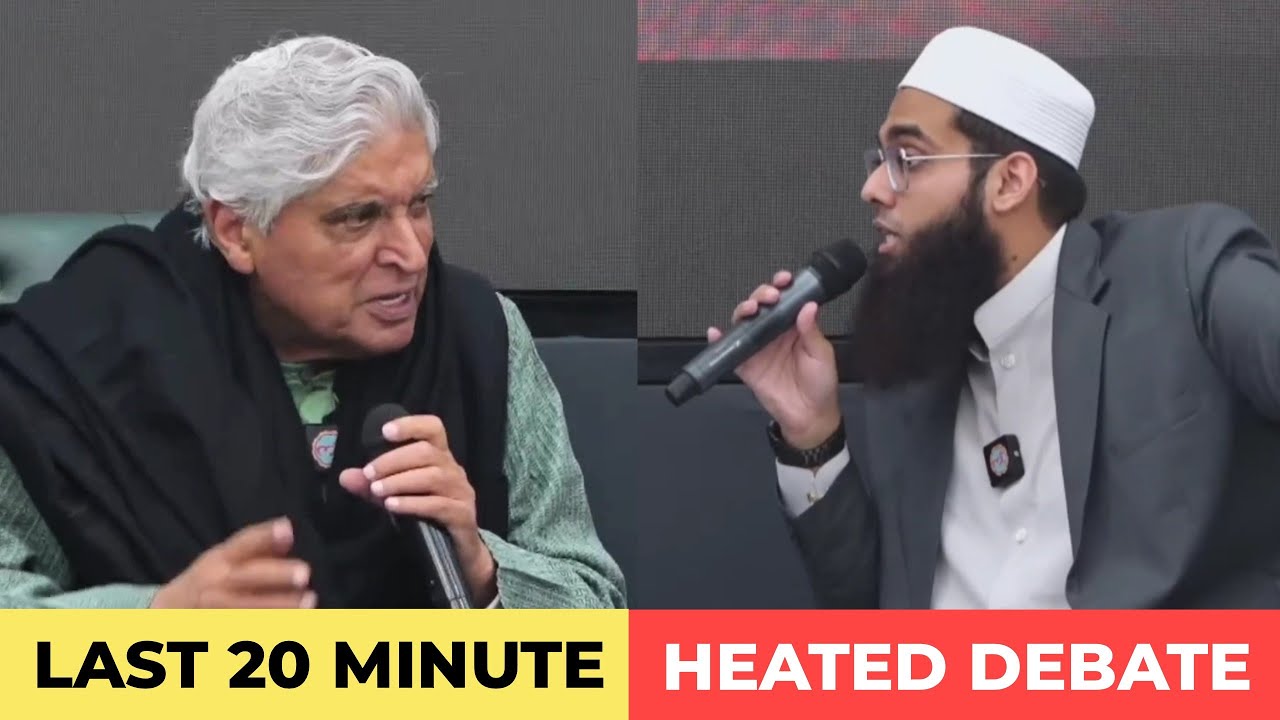 Last 20 Minute Heated Debate | Javed akhtar vs Mufti Shamail Nadwi
