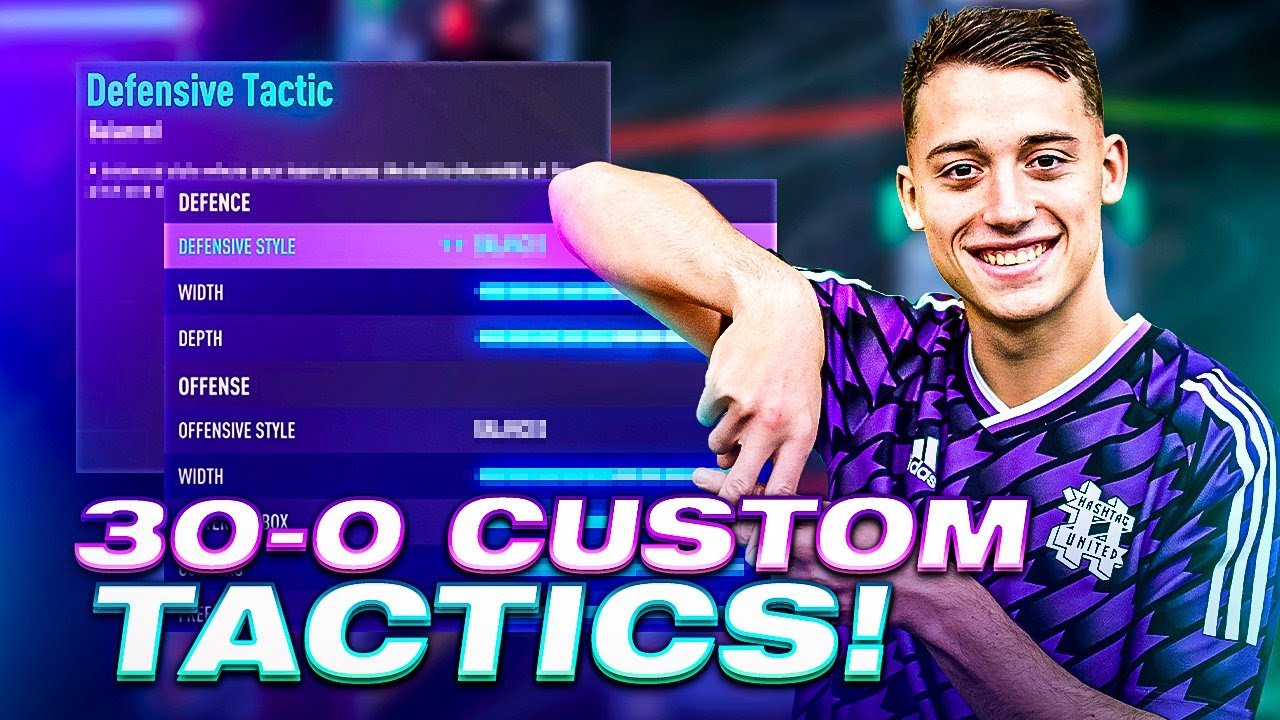 MY FIFA 21 30-0 PRO CUSTOM TACTICS + PLAYER INSTRUCTIONS I USE IN WEEKEND LEAGUE!