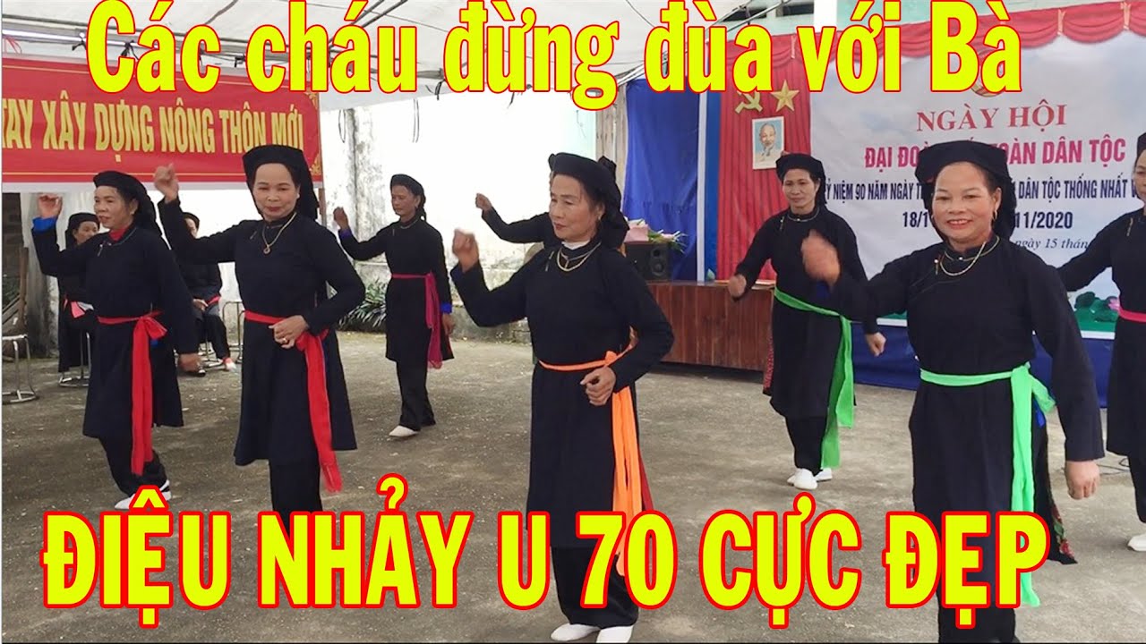 Điệu nhảy cực hay | C&aacute;c Cụ U70 nhảy đẹp tuyệt vời. Kh&ocirc;ng đ&ugrave;a với b&agrave; được đ&acirc;u