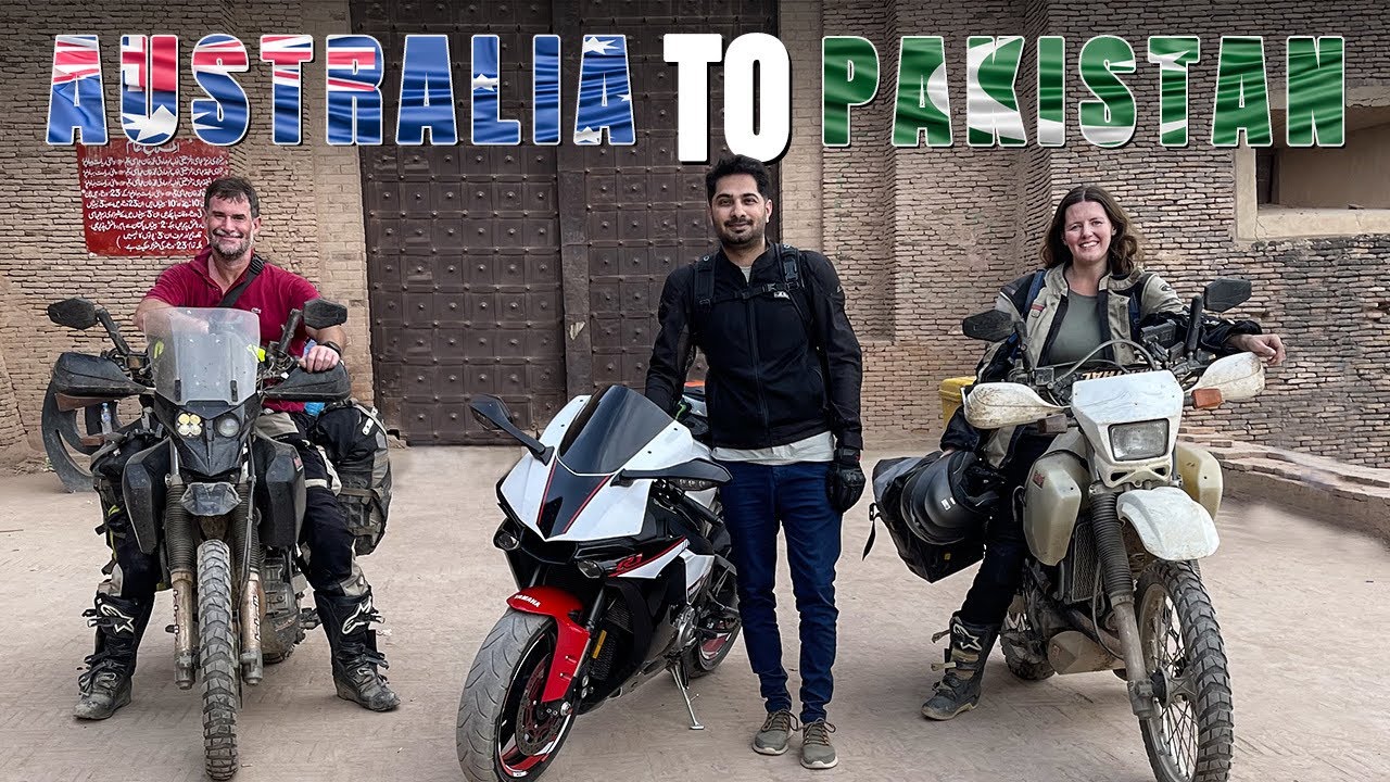 BIKERS FROM AUSTRALIA 😍❤️ REACHED PAKISTAN 🔥 | ZS MOTOVLOGS |