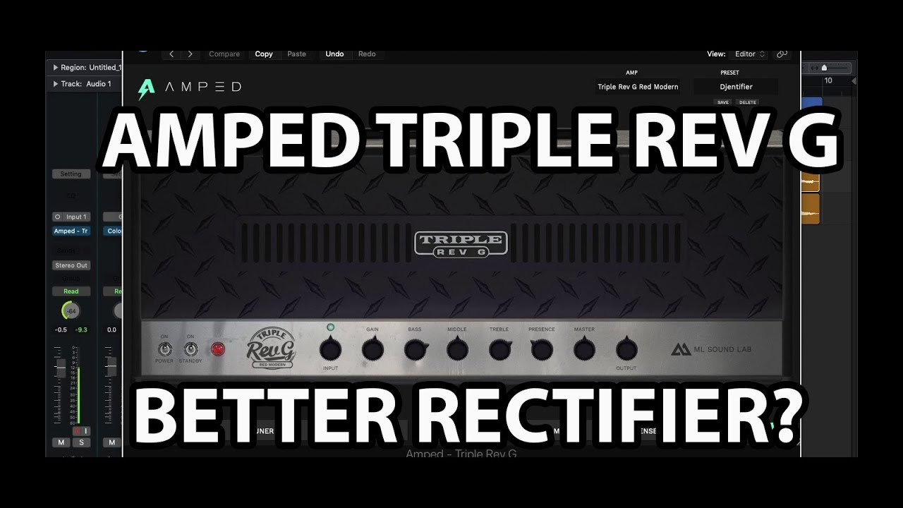 ML Sound Lab | Amped Triple Rev G (Quick demo)