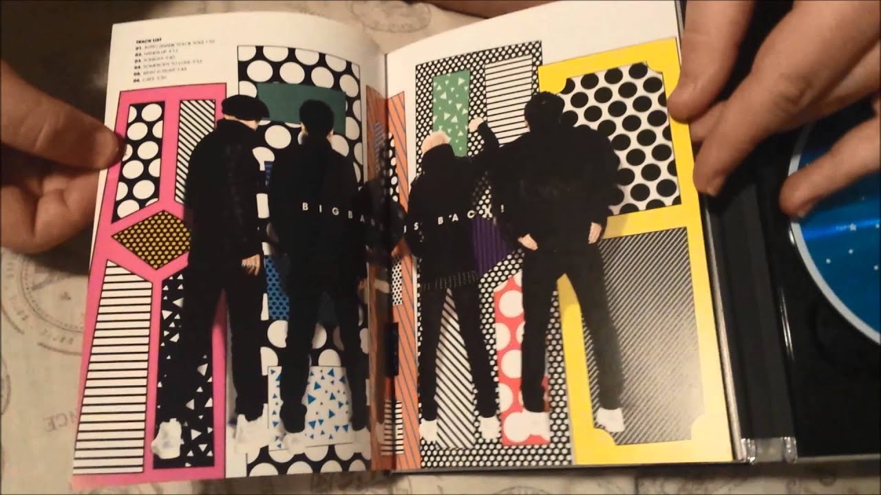 Bigbang 4th Mini Album Tonight Unboxing