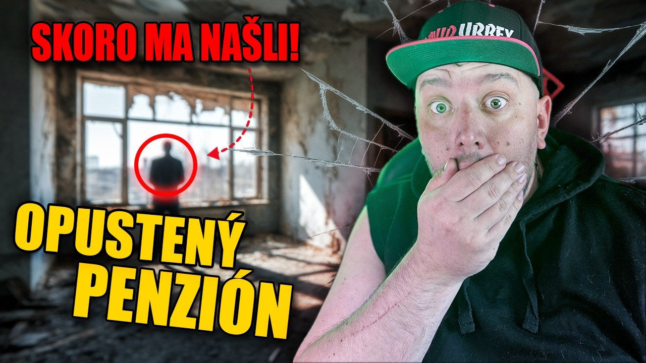 Opustený zachovalý penzión: Počas prieskumu sa niekto snažil dostať dnu! David Urbex