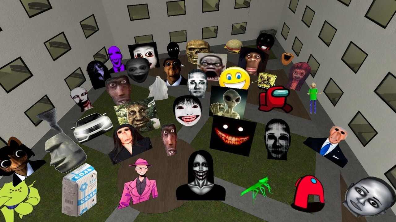 The Biggest Nextbot Collection in Garry’s Mod  | Can I Escape Them All? #garrysmod #hotel