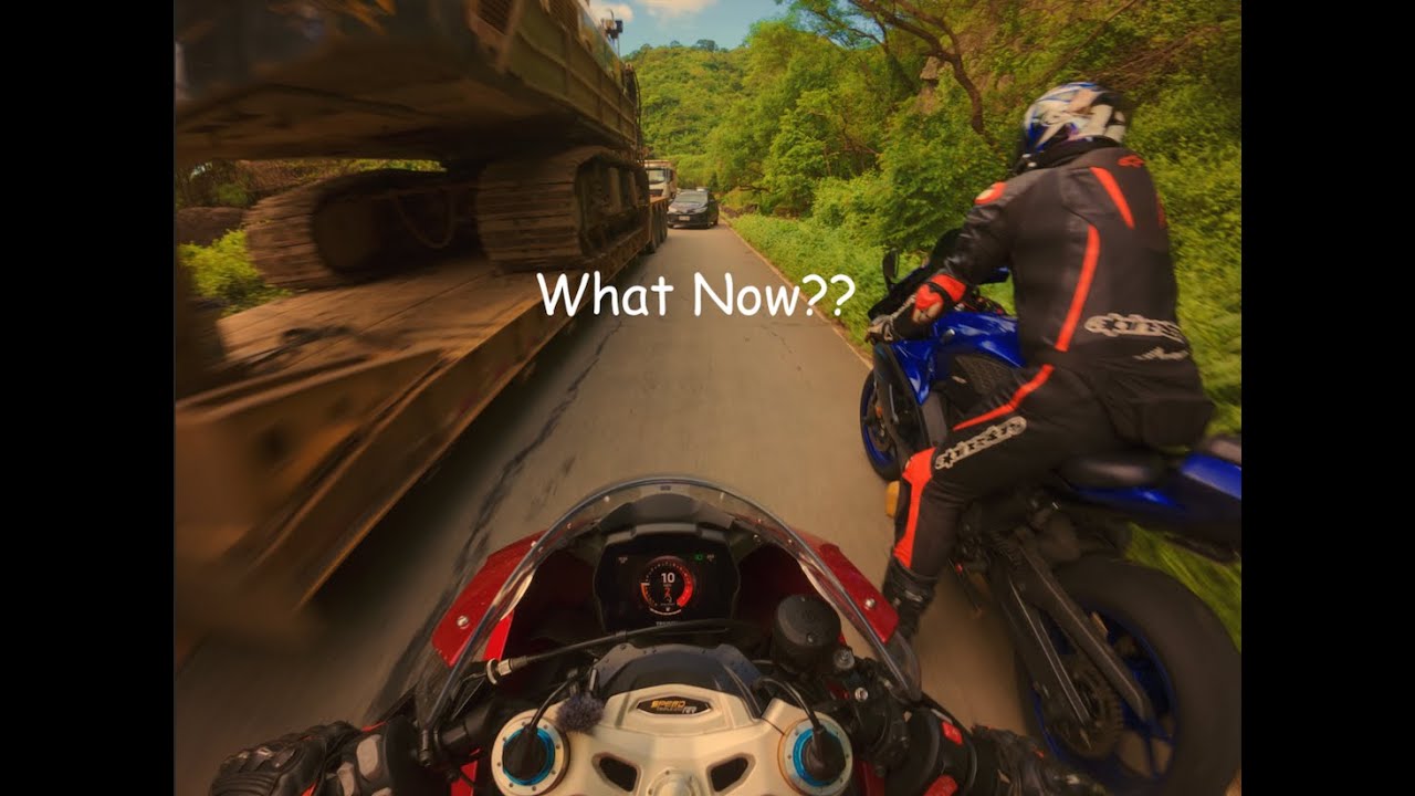 Oh My God I Almost Died I'm So Scared [R7 - Speed Triple 1200 RR]