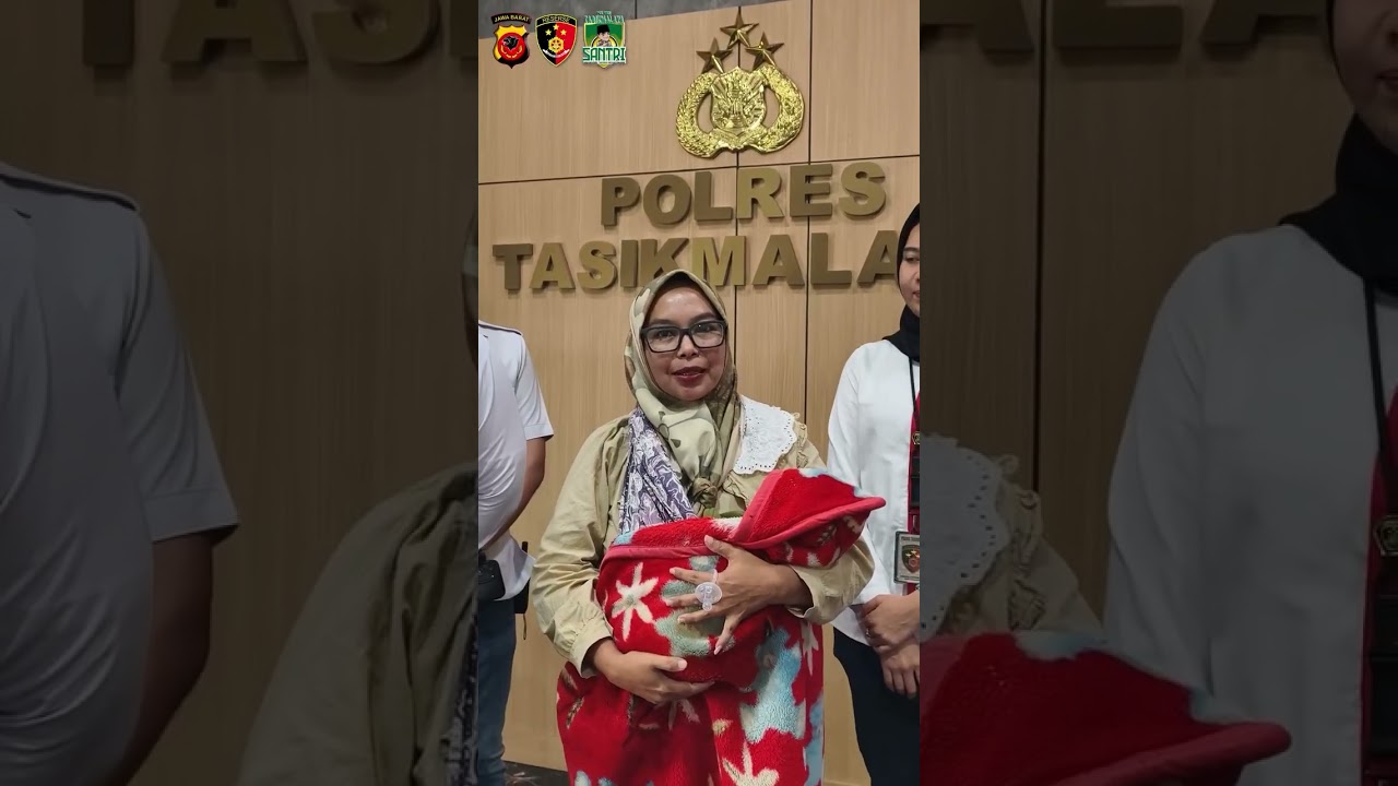 Polres Tasikmalaya melaksanakan konferensi pers terkait pengungkapan kasus penculikan bayi
