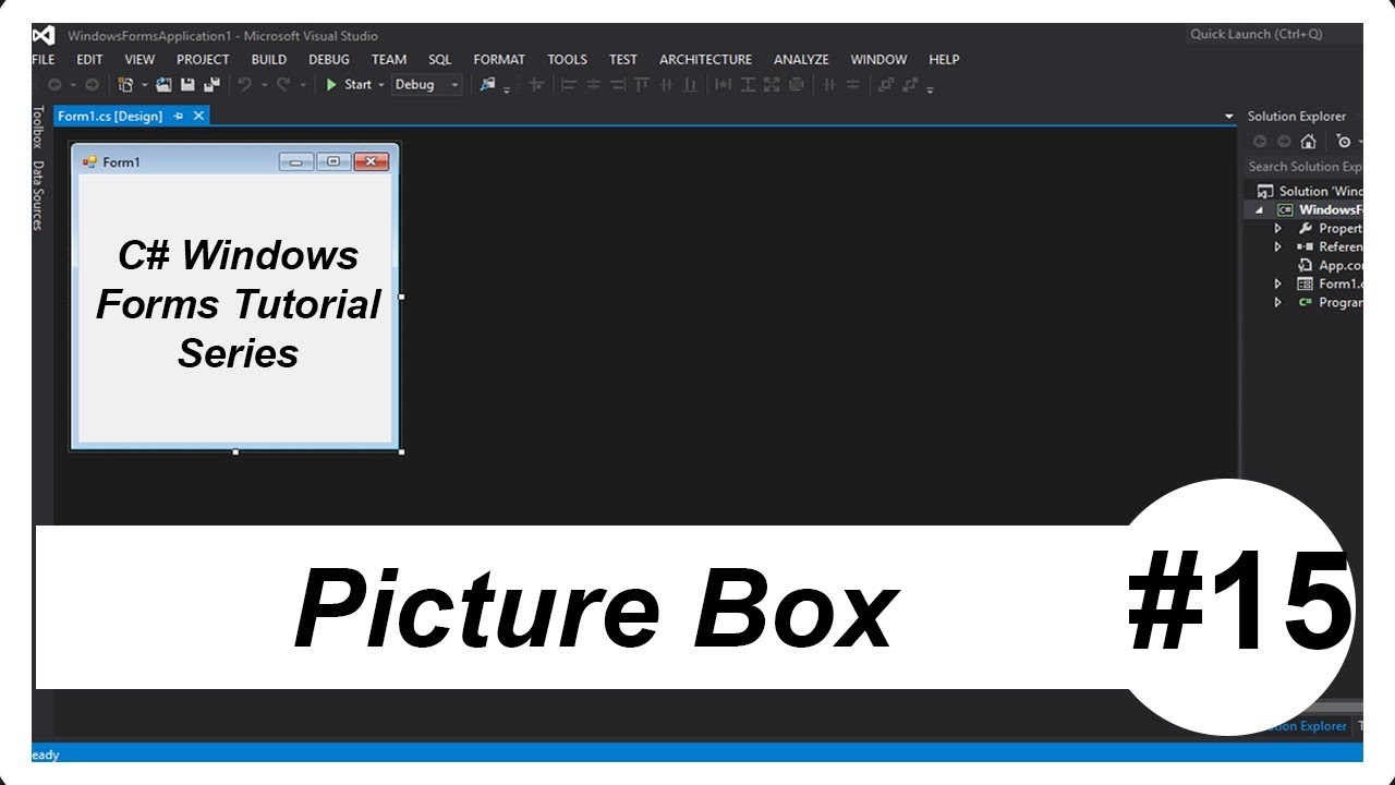 C# Tutorial de Windows Forms #15 - Picture Box