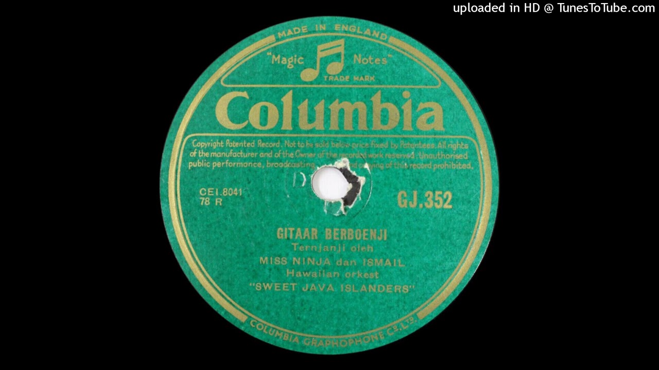 Columbia CEI 8041 - Gitaar Berboenji (Miss Ninja dan Ismail)
