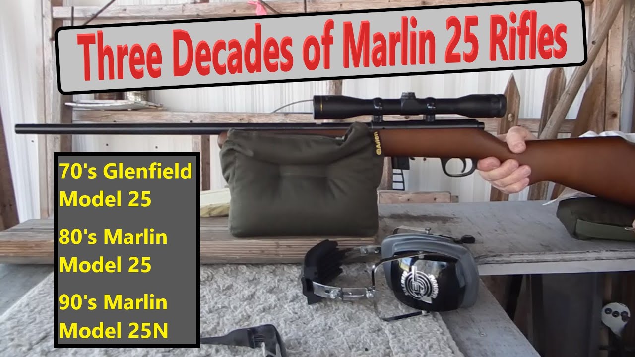 Три десятилетия винтовок Marlin 25