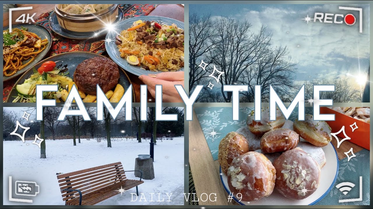 celebrating fat thursday in poland + family time  ☆ | daily vlog #9