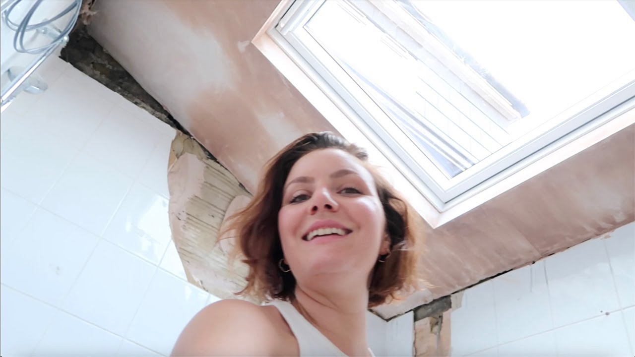 HOME RENOVATION | skylight goes in!