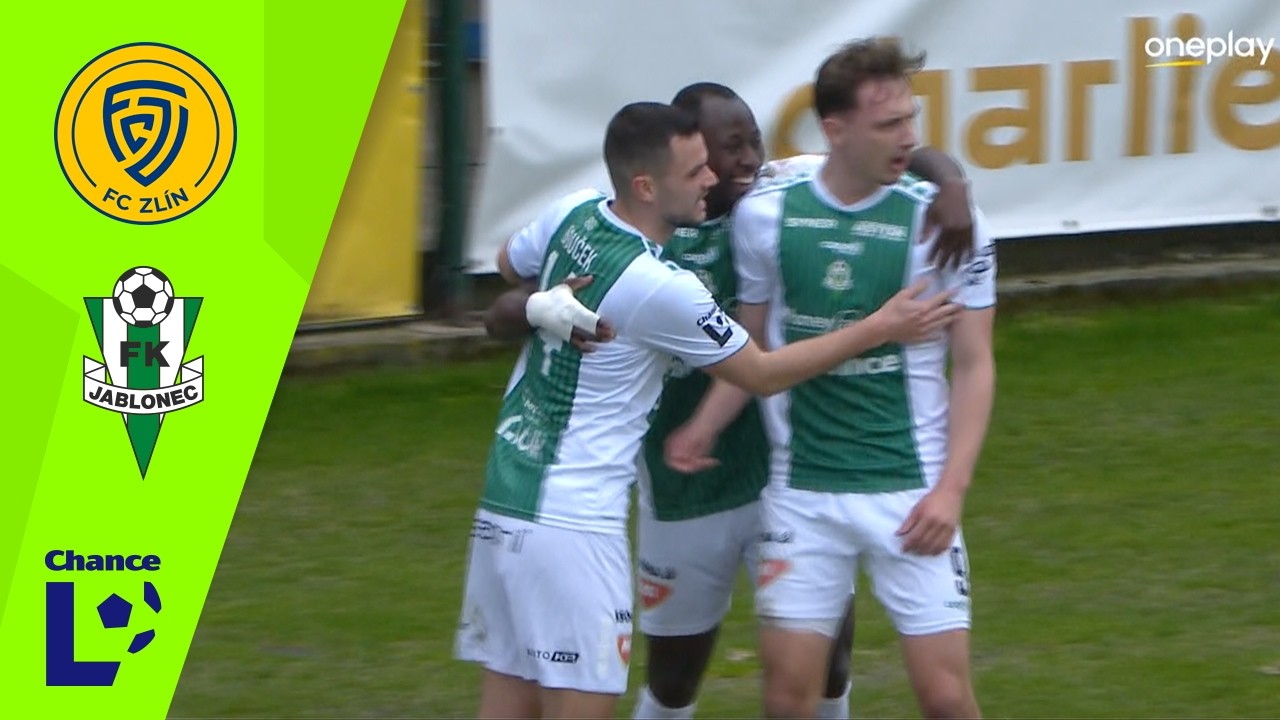 Chance Liga Highlights: FC Zl&iacute;n - FK Jablonec 0:3 (28. kolo)